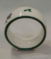 Gmundner Keramik-Serviettenring rund